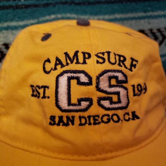 Camp Surf San Diego California  OTTO cap dad hat - Picture 3 of 6